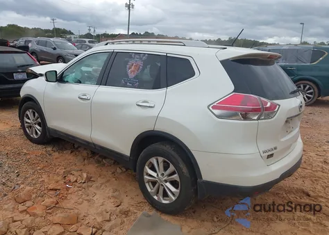 2015 Nissan Rogue Sv z USA, uszkodzony, nr VIN 5N1AT2ML1FC789676